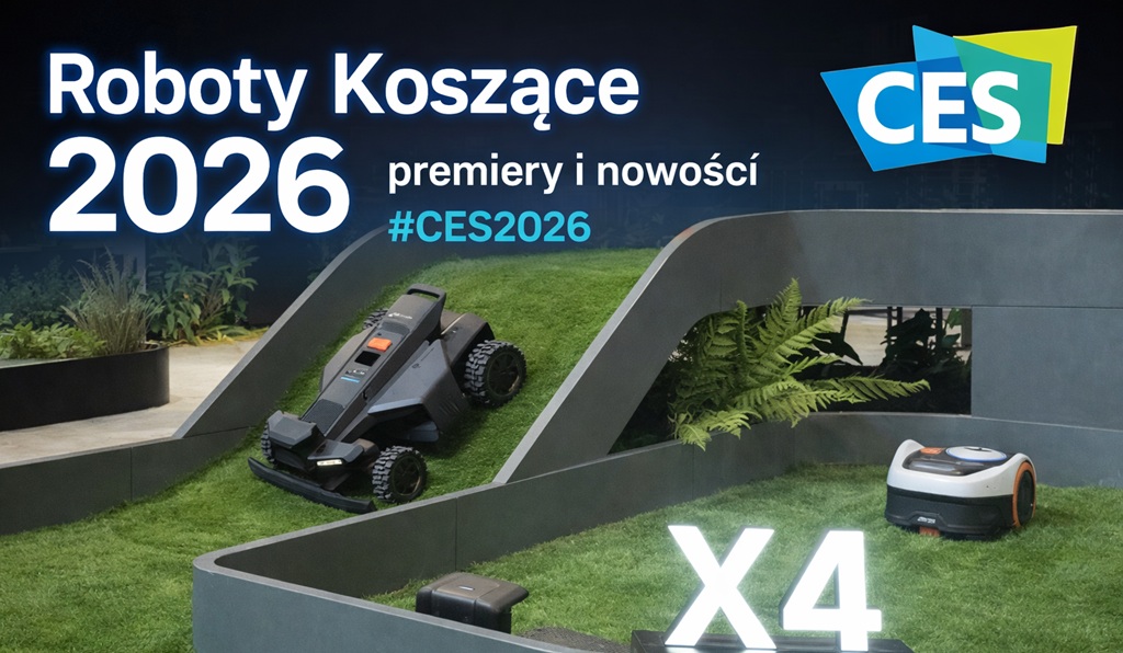 premiery robotów koszących na targach ces 2026