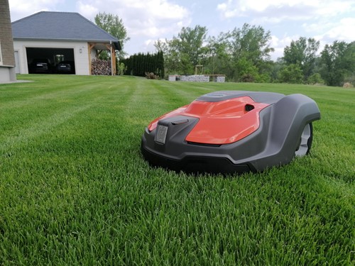 instalacja robotów koszących w Szczecinie 