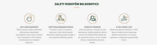 Robot Belrobotics Bigmow BM-1050 GPS-RTK 45 000 m2