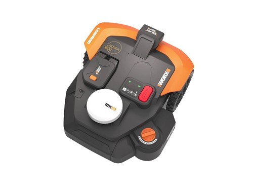 Robot koszący Worx Landroid Vision Cloud 1200 m² RTK kamera stereo CTO AI