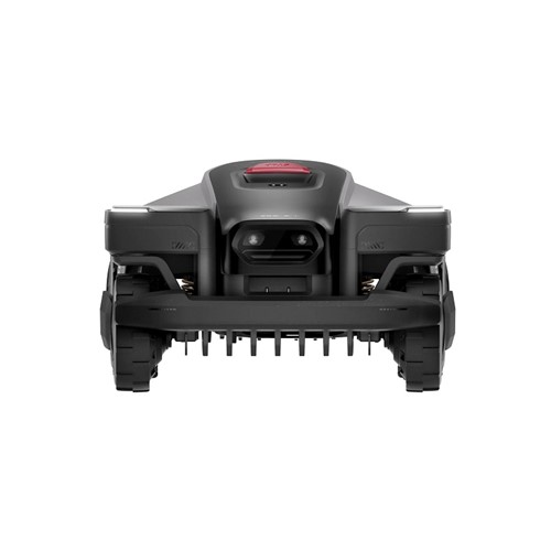 Robot koszący Roborock RockMow Z150 AWD z systemem VSLAM pracujący w dużym ogrodzie na nierównym terenie - kup teraz