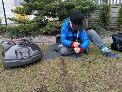 instalacja robotów koszących w Szczecinie 