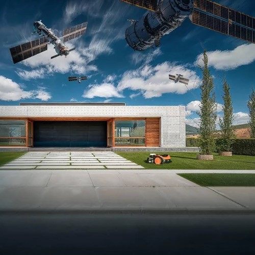 Robot koszący Worx Landroid Vision Cloud 1200 m² RTK kamera stereo CTO AI