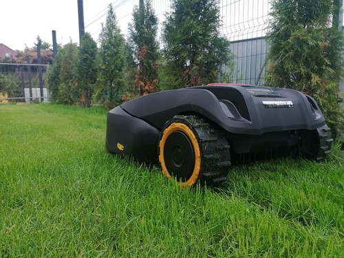 instalacja robotów koszących w Szczecinie 