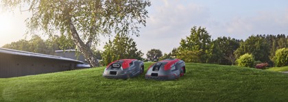 Roboty koszące bezprzewodowe, lidar i rtk, koszenie paskami, wydajne roboty rtk